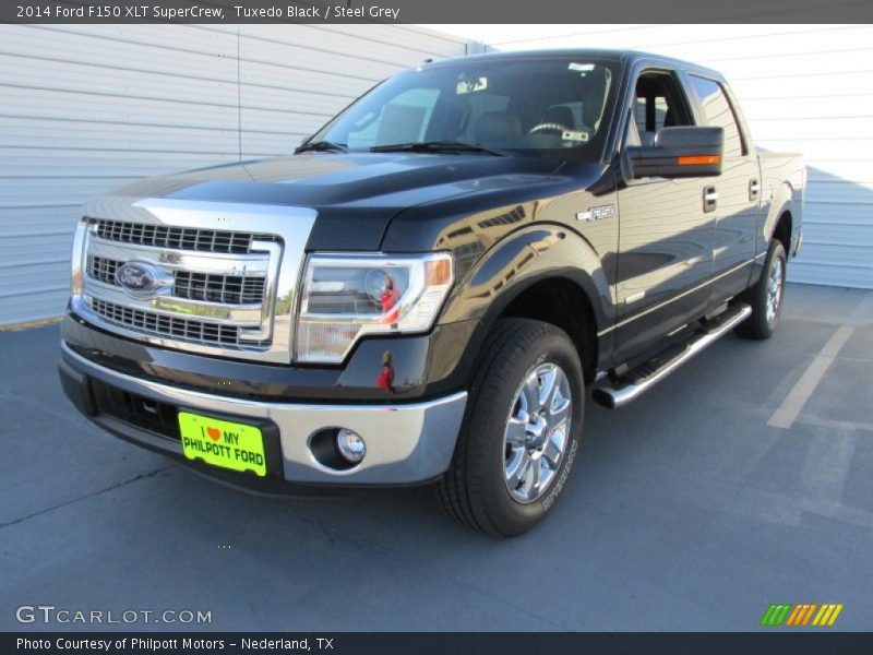 Tuxedo Black / Steel Grey 2014 Ford F150 XLT SuperCrew