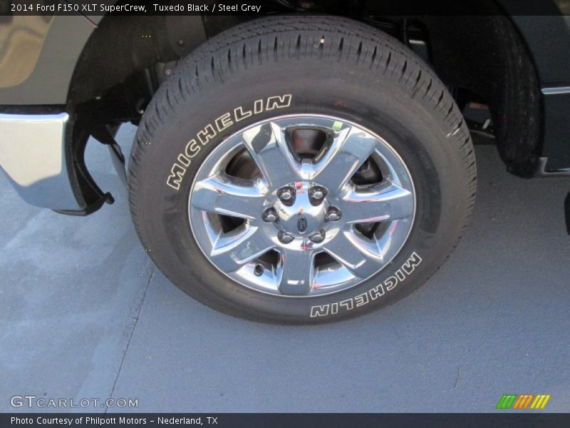 Tuxedo Black / Steel Grey 2014 Ford F150 XLT SuperCrew