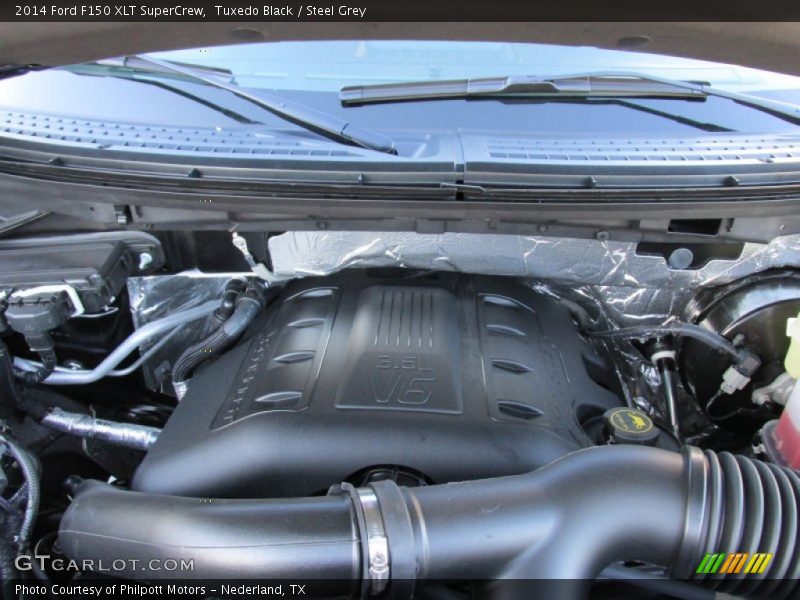 Tuxedo Black / Steel Grey 2014 Ford F150 XLT SuperCrew
