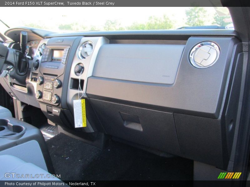 Tuxedo Black / Steel Grey 2014 Ford F150 XLT SuperCrew