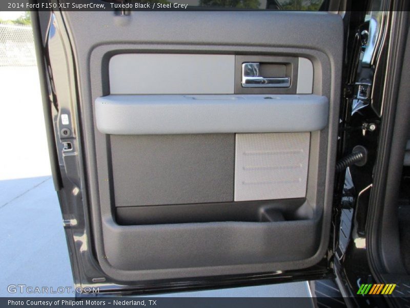 Tuxedo Black / Steel Grey 2014 Ford F150 XLT SuperCrew