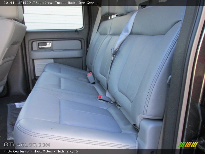 Tuxedo Black / Steel Grey 2014 Ford F150 XLT SuperCrew