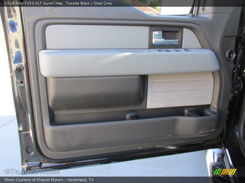 Tuxedo Black / Steel Grey 2014 Ford F150 XLT SuperCrew