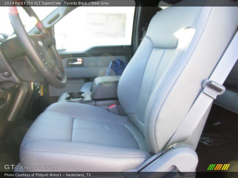 Tuxedo Black / Steel Grey 2014 Ford F150 XLT SuperCrew