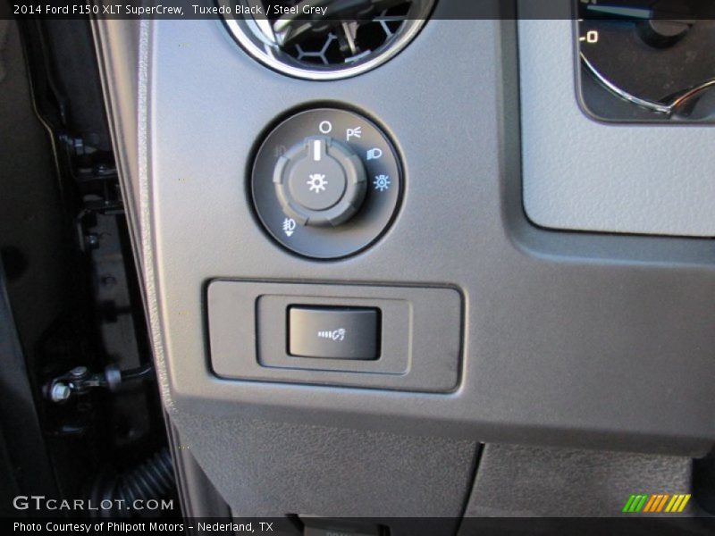 Tuxedo Black / Steel Grey 2014 Ford F150 XLT SuperCrew