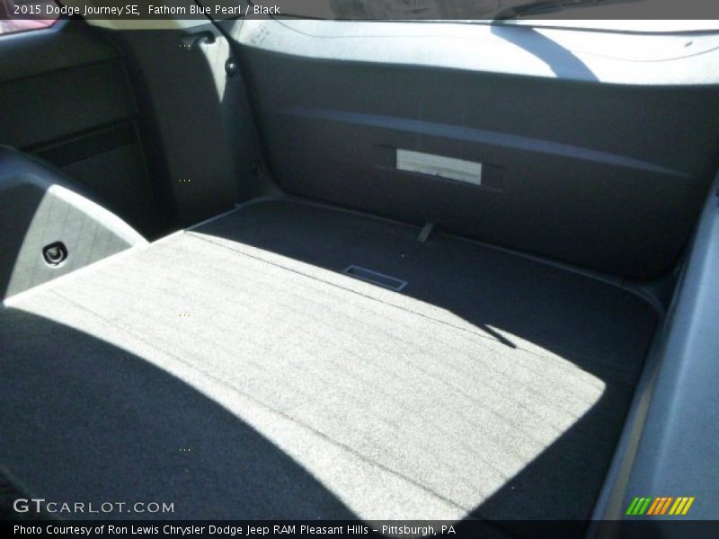 Fathom Blue Pearl / Black 2015 Dodge Journey SE