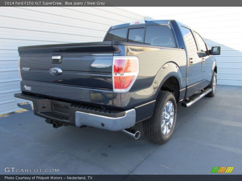 Blue Jeans / Steel Grey 2014 Ford F150 XLT SuperCrew