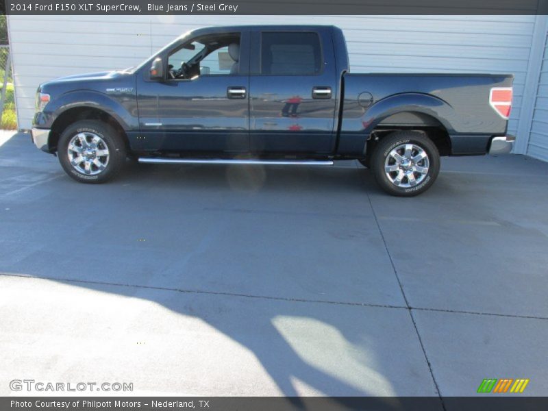 Blue Jeans / Steel Grey 2014 Ford F150 XLT SuperCrew