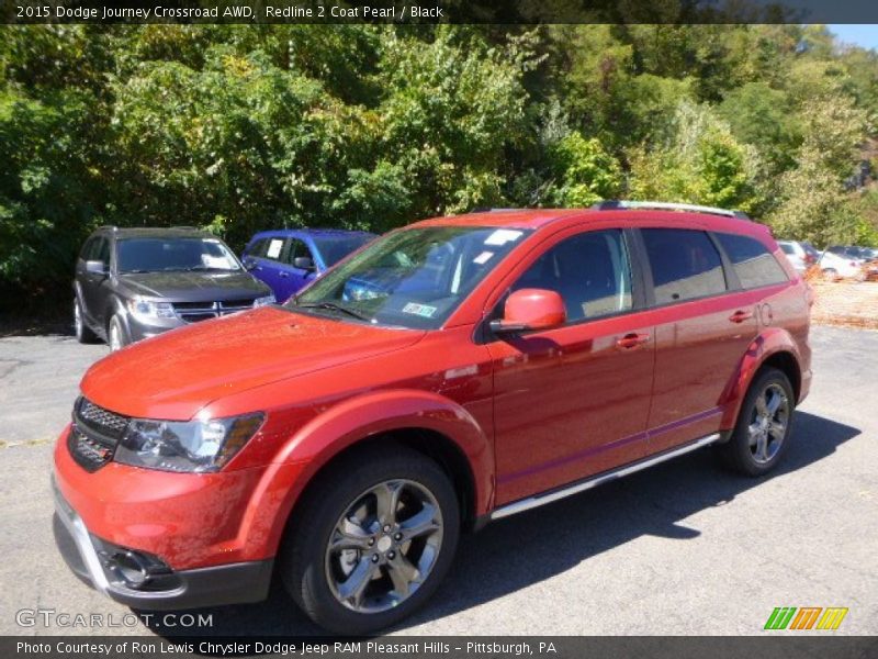 Redline 2 Coat Pearl / Black 2015 Dodge Journey Crossroad AWD