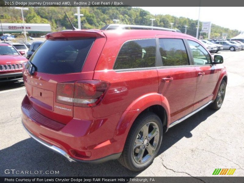 Redline 2 Coat Pearl / Black 2015 Dodge Journey Crossroad AWD