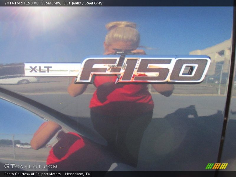Blue Jeans / Steel Grey 2014 Ford F150 XLT SuperCrew