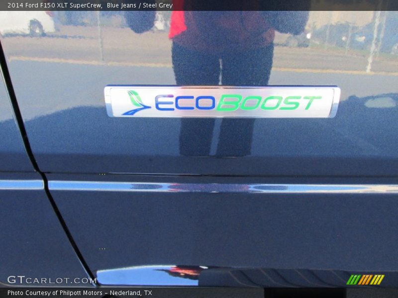 Blue Jeans / Steel Grey 2014 Ford F150 XLT SuperCrew