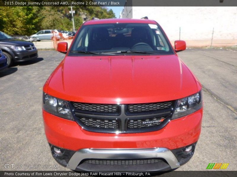 Redline 2 Coat Pearl / Black 2015 Dodge Journey Crossroad AWD