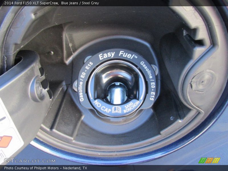 Blue Jeans / Steel Grey 2014 Ford F150 XLT SuperCrew