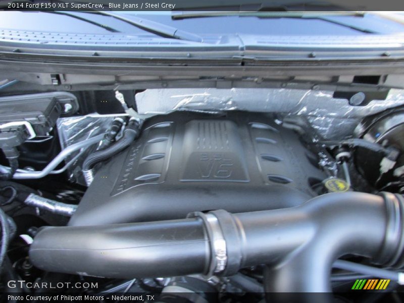 Blue Jeans / Steel Grey 2014 Ford F150 XLT SuperCrew
