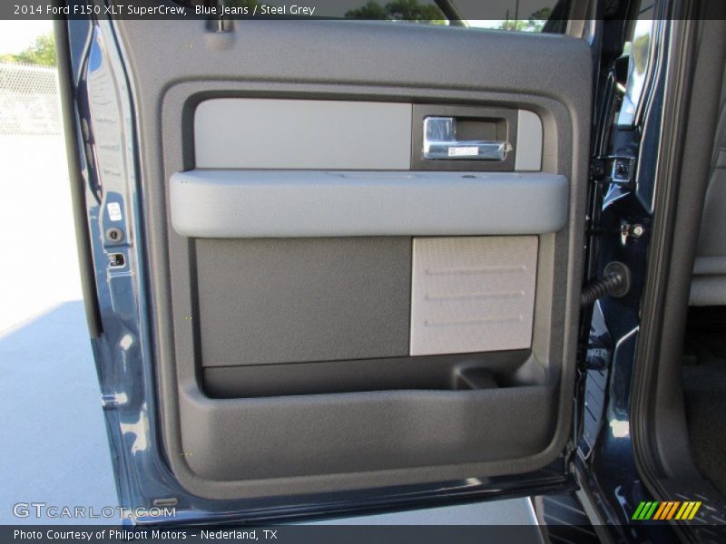 Blue Jeans / Steel Grey 2014 Ford F150 XLT SuperCrew