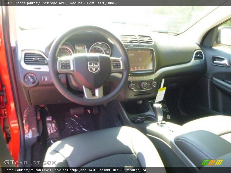 Redline 2 Coat Pearl / Black 2015 Dodge Journey Crossroad AWD