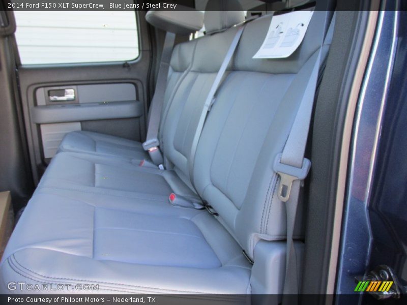 Blue Jeans / Steel Grey 2014 Ford F150 XLT SuperCrew