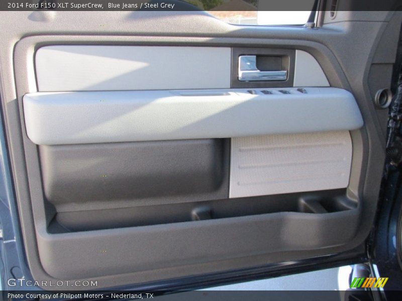 Blue Jeans / Steel Grey 2014 Ford F150 XLT SuperCrew