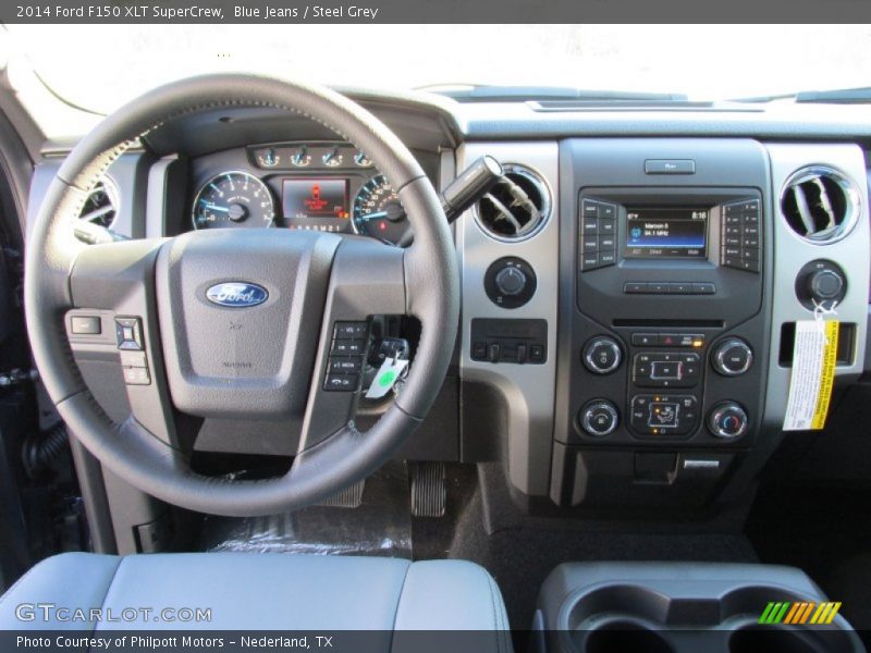 Blue Jeans / Steel Grey 2014 Ford F150 XLT SuperCrew
