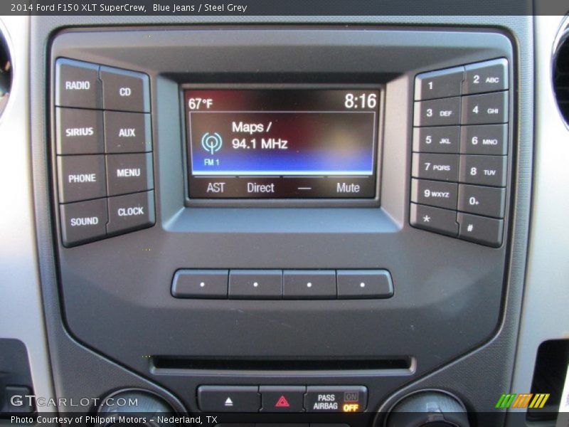 Blue Jeans / Steel Grey 2014 Ford F150 XLT SuperCrew