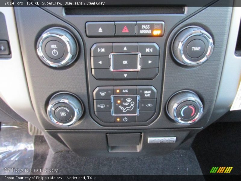 Blue Jeans / Steel Grey 2014 Ford F150 XLT SuperCrew