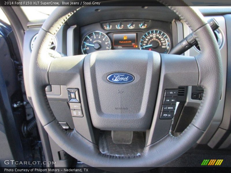 Blue Jeans / Steel Grey 2014 Ford F150 XLT SuperCrew