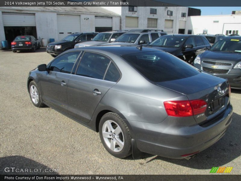 Platinum Gray Metallic / Titan Black 2014 Volkswagen Jetta TDI Sedan