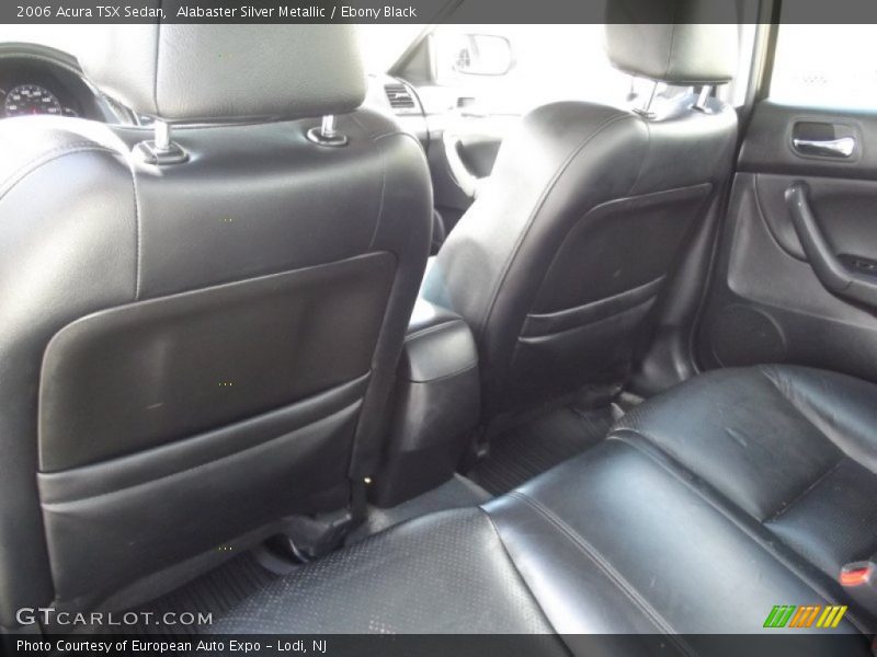 Alabaster Silver Metallic / Ebony Black 2006 Acura TSX Sedan