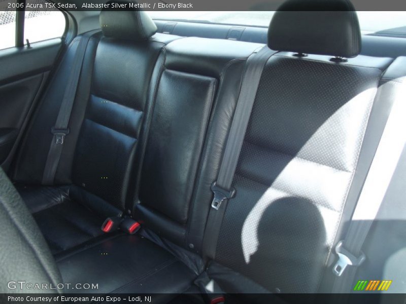 Alabaster Silver Metallic / Ebony Black 2006 Acura TSX Sedan
