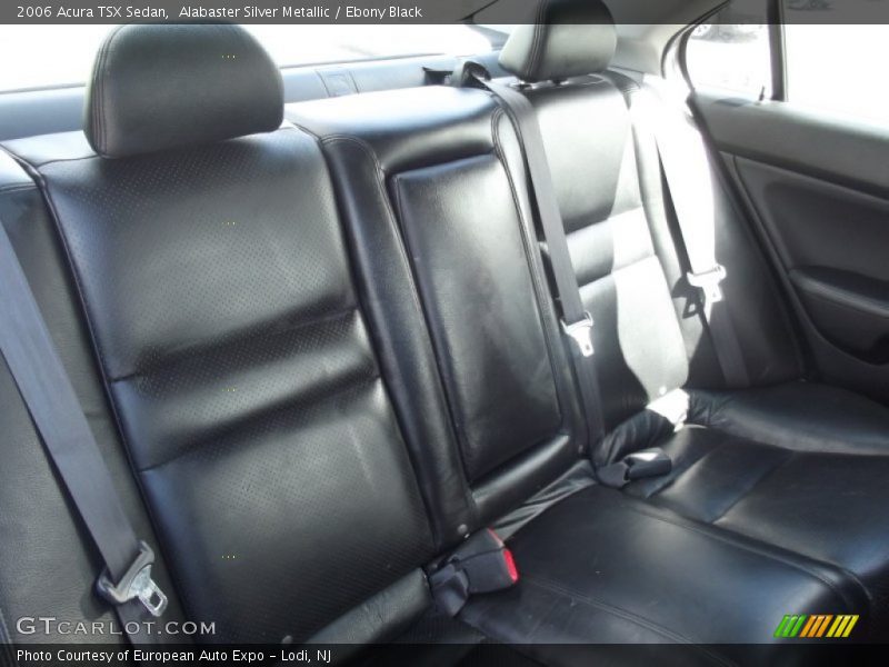 Alabaster Silver Metallic / Ebony Black 2006 Acura TSX Sedan