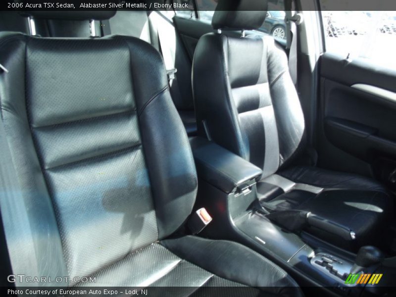 Alabaster Silver Metallic / Ebony Black 2006 Acura TSX Sedan