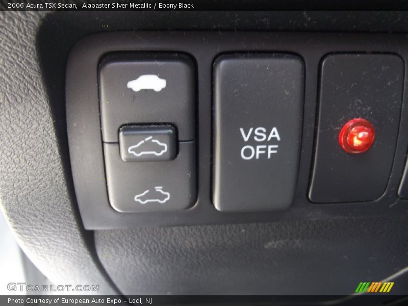 Alabaster Silver Metallic / Ebony Black 2006 Acura TSX Sedan