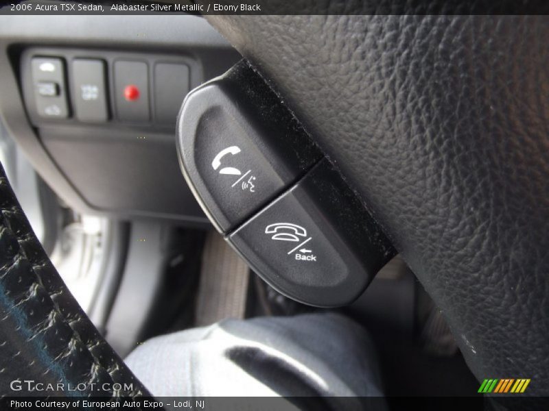 Alabaster Silver Metallic / Ebony Black 2006 Acura TSX Sedan