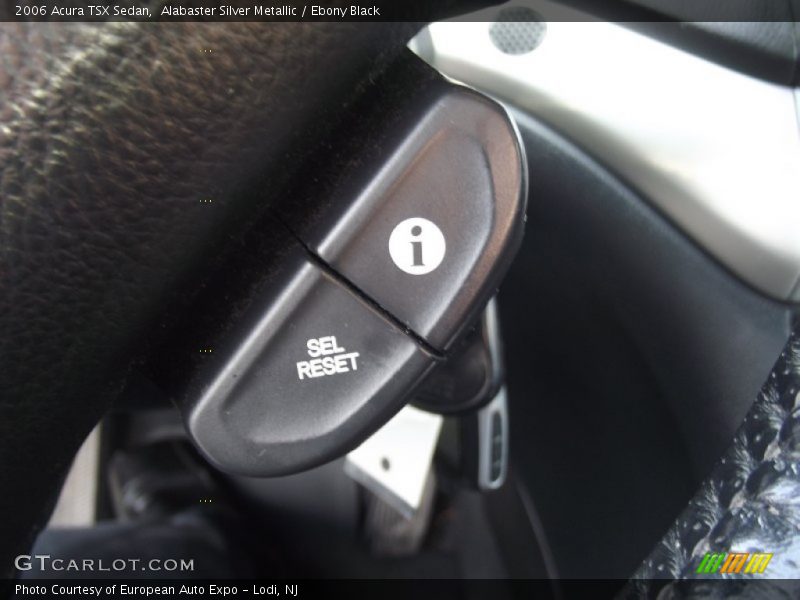 Alabaster Silver Metallic / Ebony Black 2006 Acura TSX Sedan