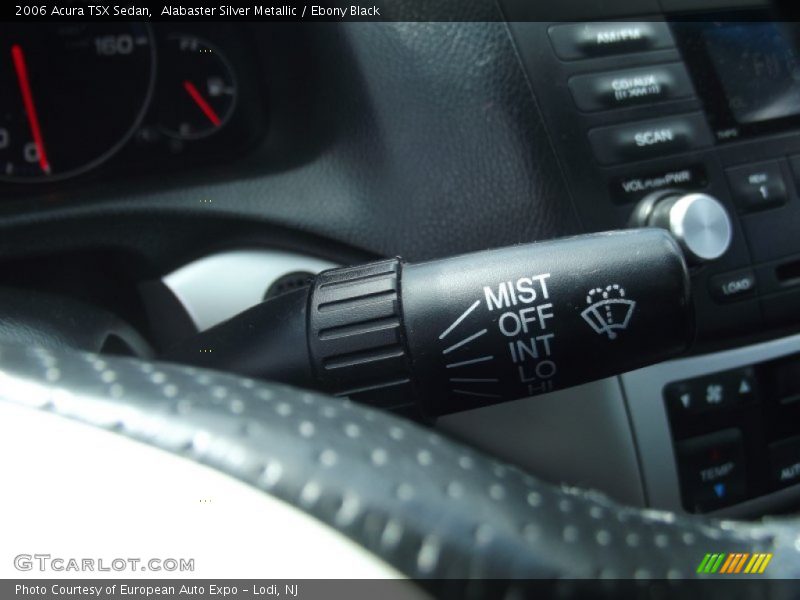 Alabaster Silver Metallic / Ebony Black 2006 Acura TSX Sedan