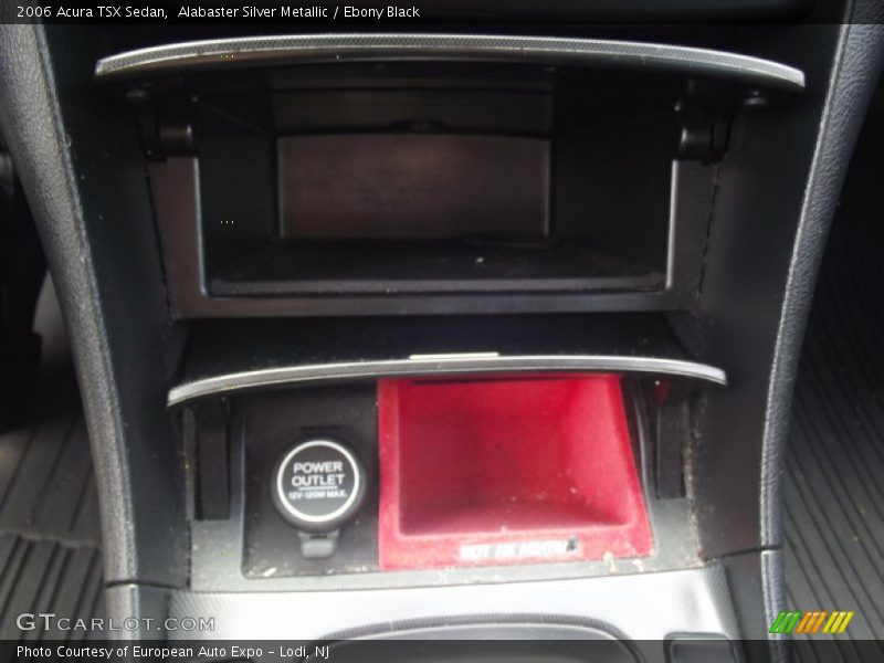 Alabaster Silver Metallic / Ebony Black 2006 Acura TSX Sedan