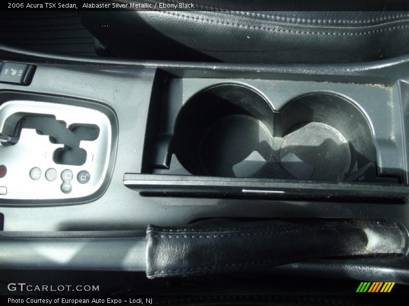 Alabaster Silver Metallic / Ebony Black 2006 Acura TSX Sedan