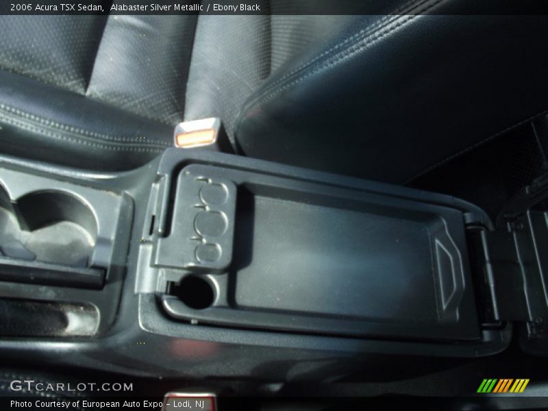 Alabaster Silver Metallic / Ebony Black 2006 Acura TSX Sedan