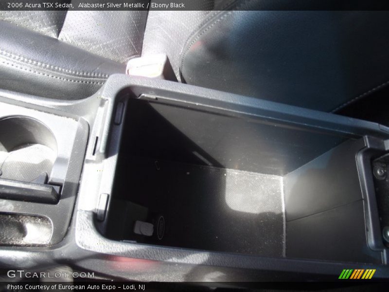 Alabaster Silver Metallic / Ebony Black 2006 Acura TSX Sedan