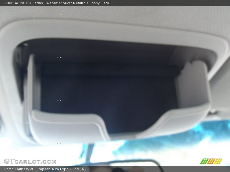 Alabaster Silver Metallic / Ebony Black 2006 Acura TSX Sedan