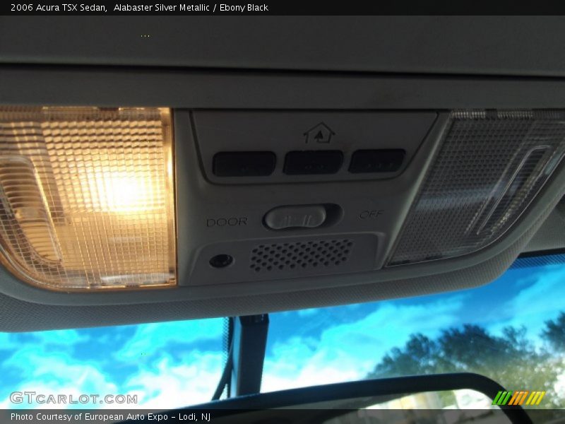 Alabaster Silver Metallic / Ebony Black 2006 Acura TSX Sedan