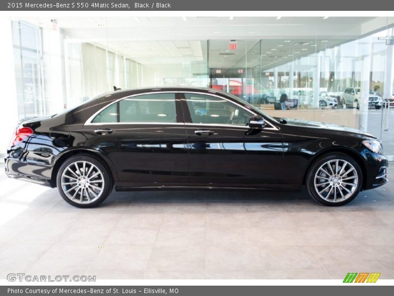 Black / Black 2015 Mercedes-Benz S 550 4Matic Sedan
