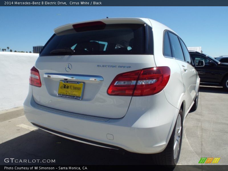 Cirrus White / Black 2014 Mercedes-Benz B Electric Drive