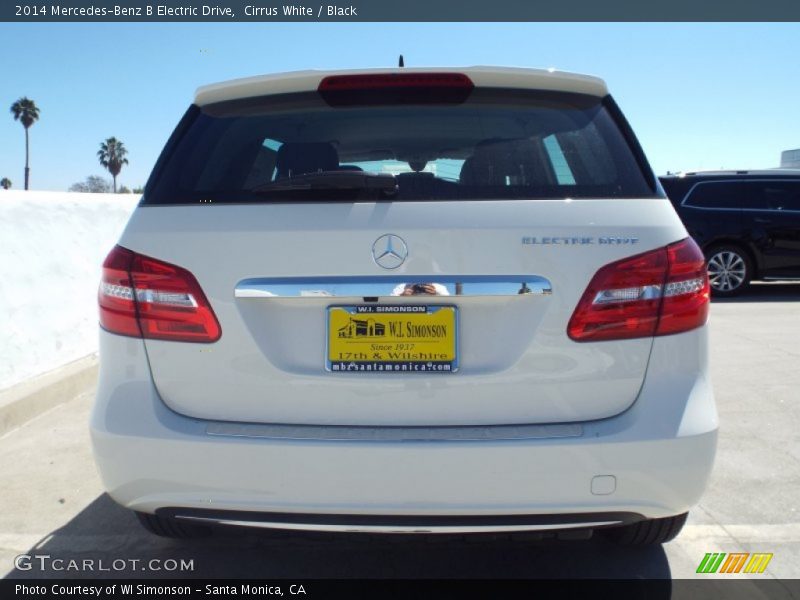 Cirrus White / Black 2014 Mercedes-Benz B Electric Drive