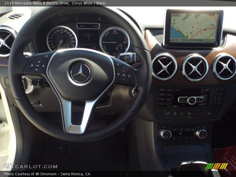 Cirrus White / Black 2014 Mercedes-Benz B Electric Drive