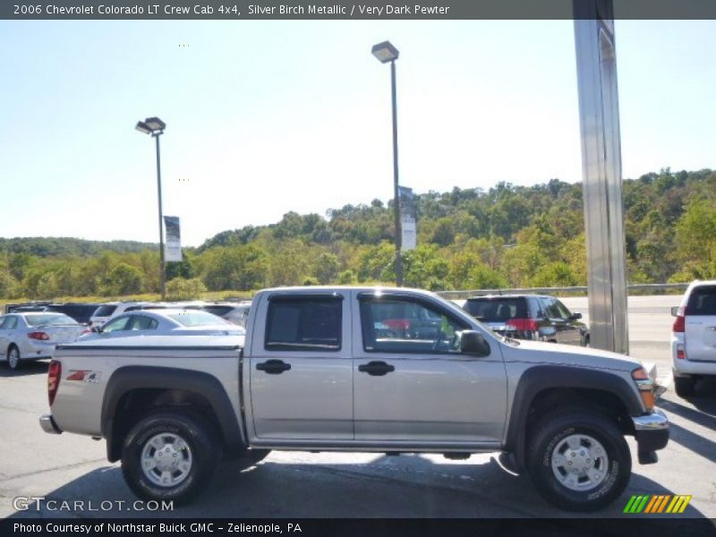 Silver Birch Metallic / Very Dark Pewter 2006 Chevrolet Colorado LT Crew Cab 4x4
