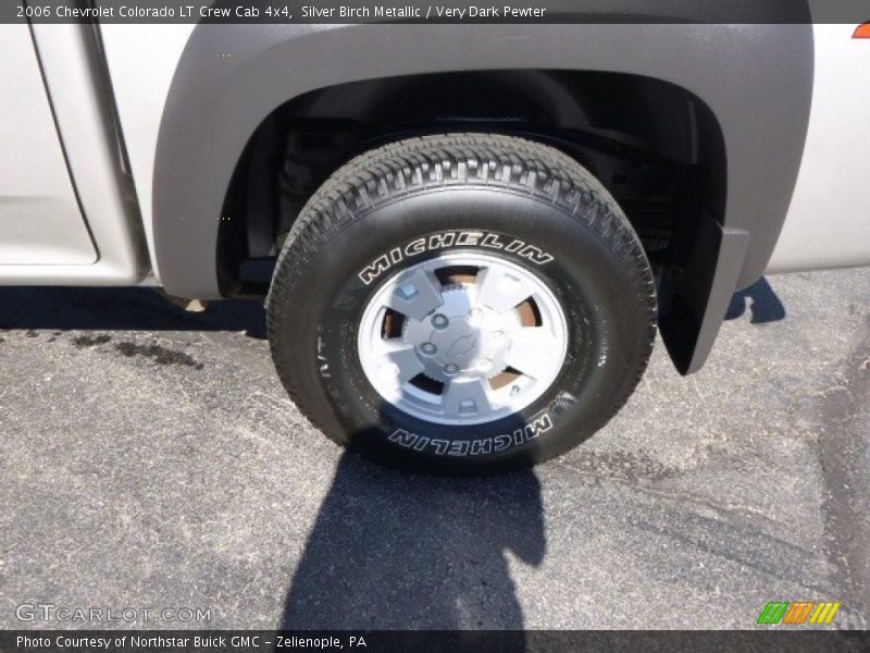 Silver Birch Metallic / Very Dark Pewter 2006 Chevrolet Colorado LT Crew Cab 4x4