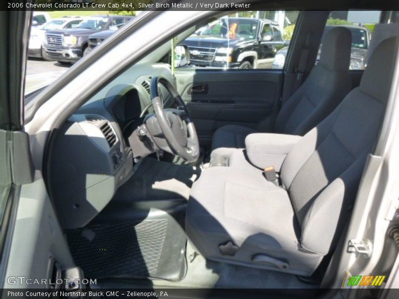 Silver Birch Metallic / Very Dark Pewter 2006 Chevrolet Colorado LT Crew Cab 4x4