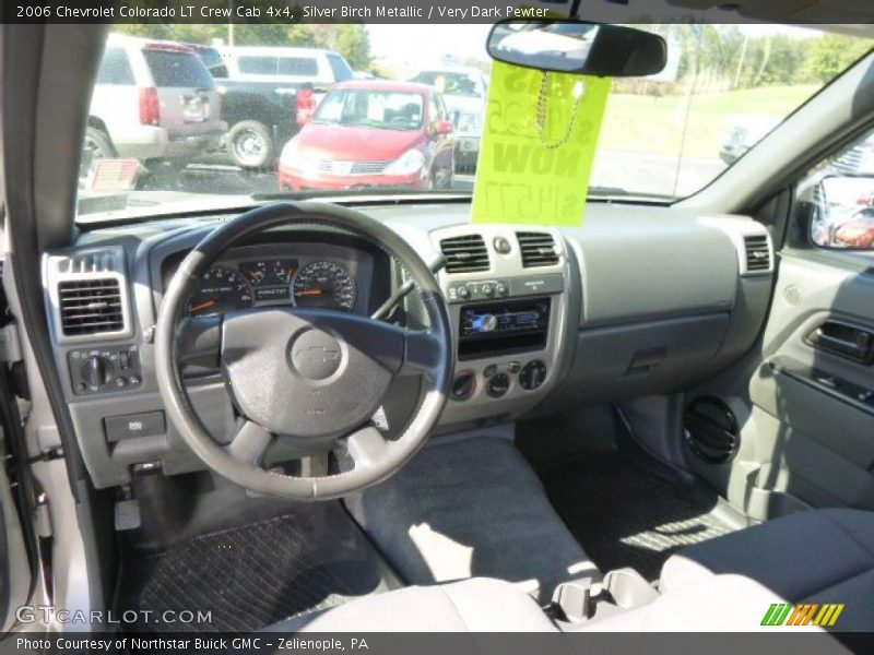 Silver Birch Metallic / Very Dark Pewter 2006 Chevrolet Colorado LT Crew Cab 4x4